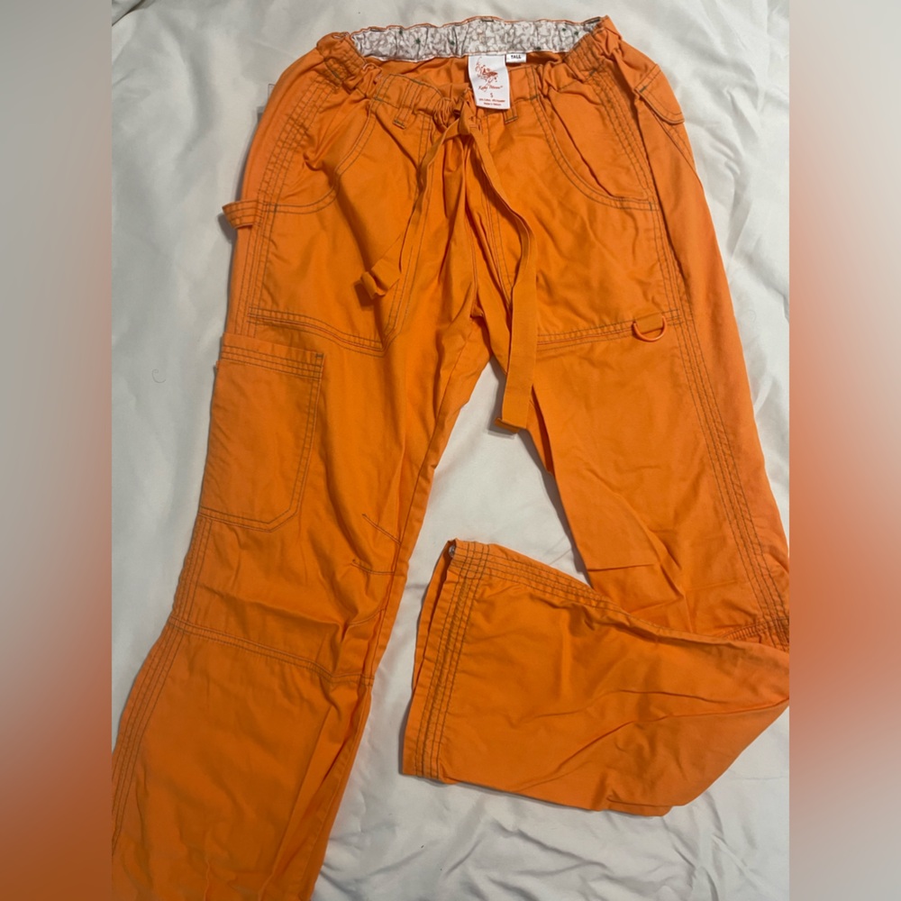 Cargo style scrub pants - Tall Small